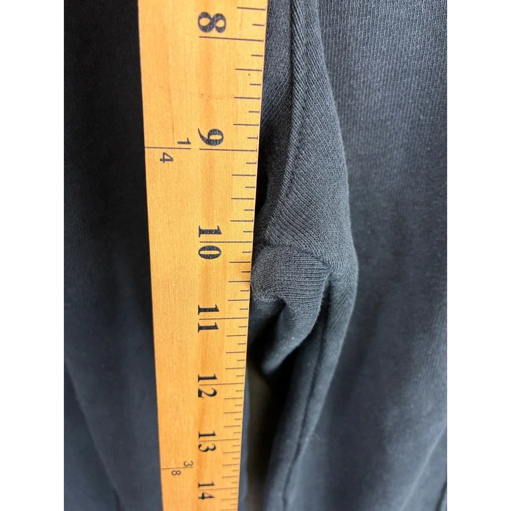 Nike Jordan Flight Fleece Jogger Sweatpants Mens L Black Washed Streetwear